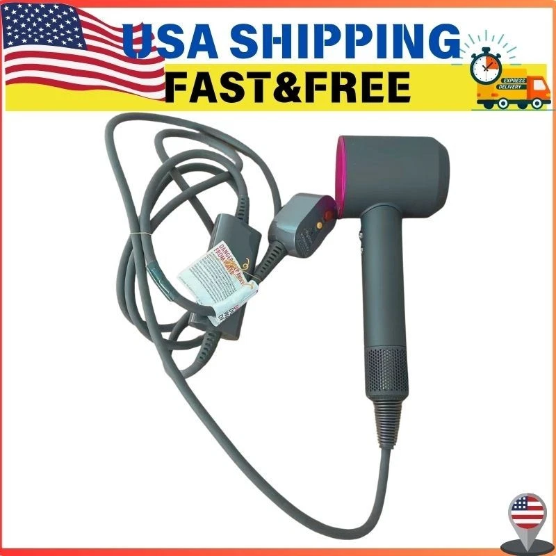 Secador de pelo supersónico Dyson gris fucsia HD07 GENUINO  Foto 3 de 3