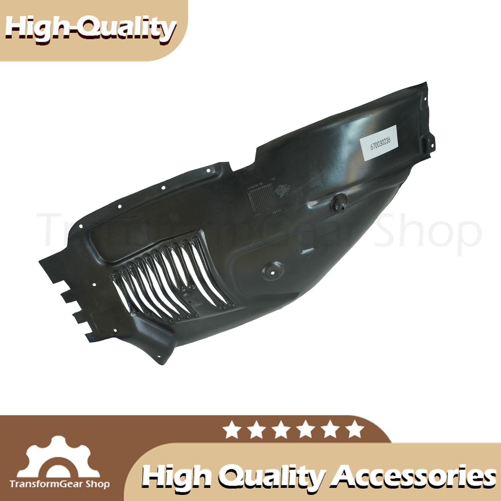 Fits 2014 2015 2016 2017 Maserati Ghibli 670030236 Fender Liner Front Right