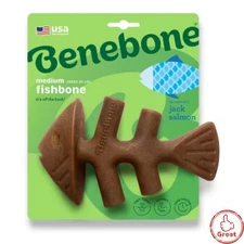 Benebone Fishbone Dog Chew Toy - Fish - M