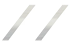 DEI 010202 Set of 8 Stainless Steel 14" Locking Ties w/ 100 lb. Tensile Strength