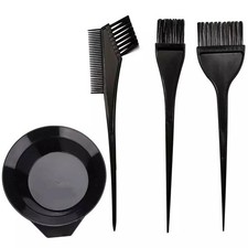 Hair Dye Color Brush  Bowl Set 4pcs Mixing Tools for Coloring Dye Kit  Ebay