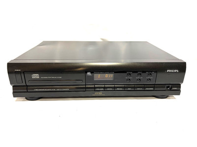 Philips CD Player CD502 Compact Disc Spieler revidiert 16 BIT D/A Converter