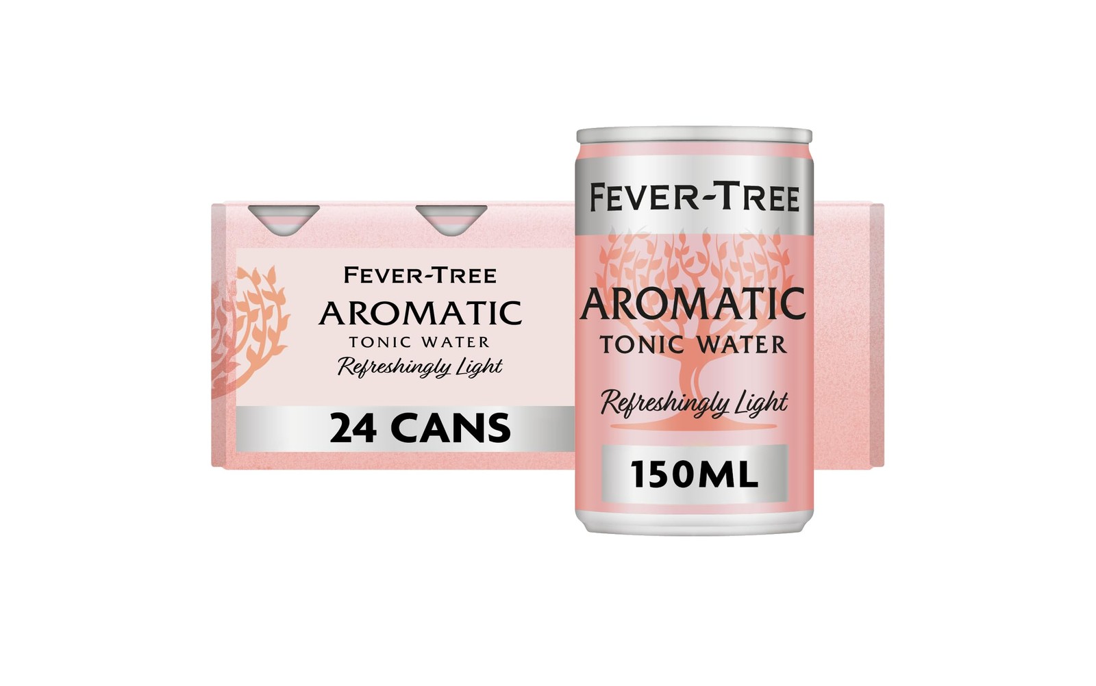 Fever-Tree Refreshingly Light Aromatic Tonic 150 ml (Pack of 24), Purple