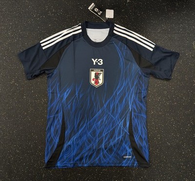 Adidas Japan National Football Team Jersey 2024 Y-3 T-shirt IU0964 Soccer