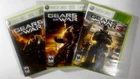 Gears of War 1 2 & 3 Xbox 360 Game Bundle Lot Complete CIB Tested