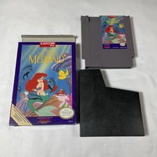 Disney's The Little Mermaid (Nintendo NES, 1991) - In Box W/ Sleeve No Manual 