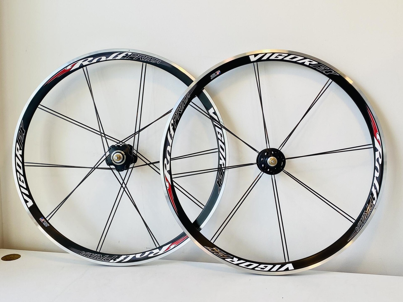 Rolf PRIMA Vigor FX 700c Splined Track Clincher Wheelset 100/120 16/20 Spoke
