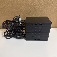 Dell K17A OEM Laptop Docking Station K17A001 / WD15  No Power Cables lot of 6