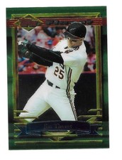 1994 Topps Finest Preproduction Jim Thome Cleveland Indians #102