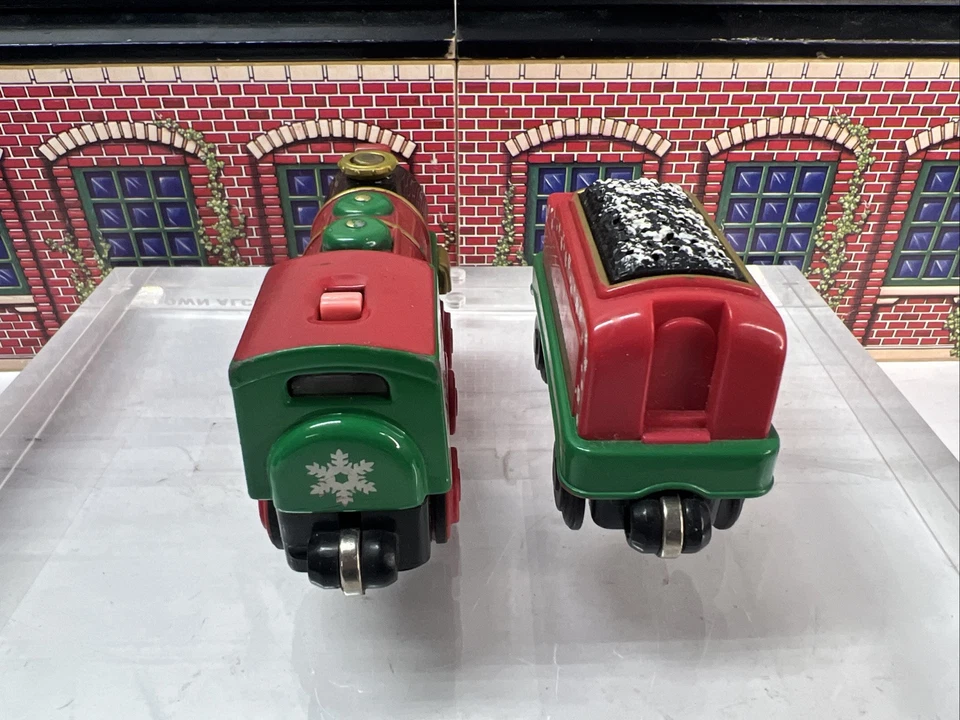 Lionel Snowflake Express 1999 tren fundido a presión motor ferrocarril de madera - ¡sin probar! Foto 4 de 4