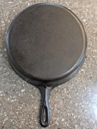 RESTORED* Unmarked Wagner #8 Cast Iron 10 1/2 Inch Chicken Fryer Made In USA