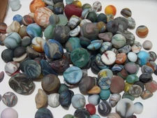 Marbles 2 Lbs Glass Sea Style Frosted Jabo Pcs Collect Display Arts Crafts Nice