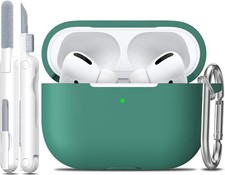 Soft Silicone Protective Case Cover for Apple AirPods Pro 2nd/1st Generation wit
