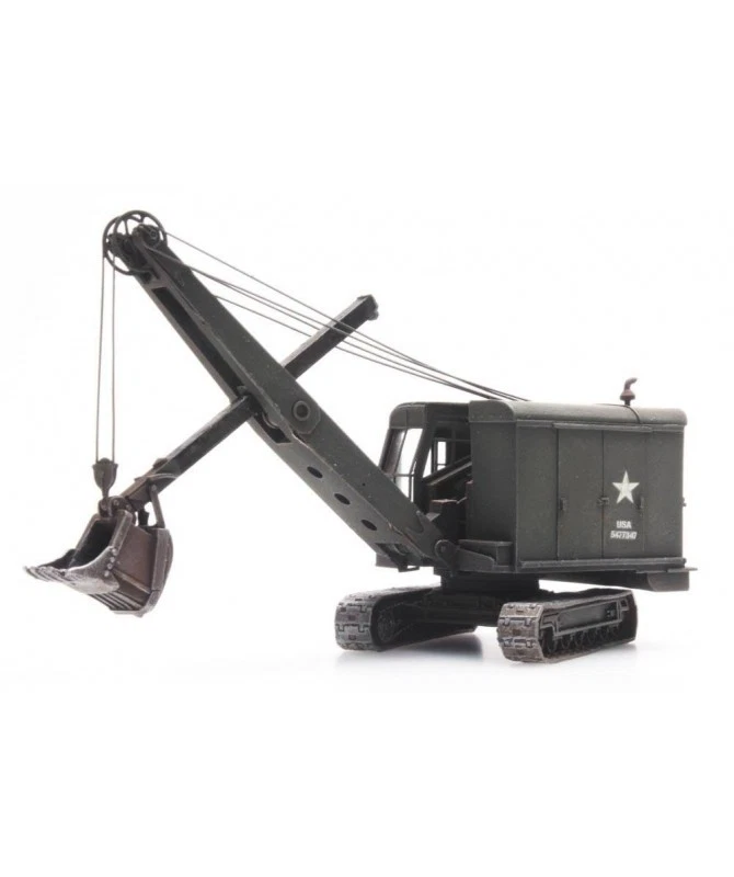 ARTITEC 387.258 – US/UK Escavatore Bucyrus RB17 WWII – RESINA H0 - Immagine 3 di 3