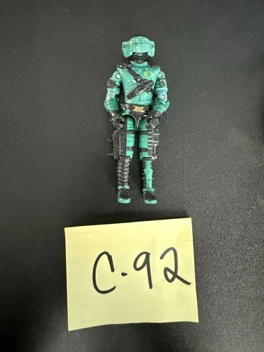 Vintage 1989 Hasbro GI Joe ARAH Night Viper V1 3.75" Action Figure