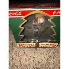 Coca Cola Bottling Works Collection Christmas Ornament Elf Fill' er Up