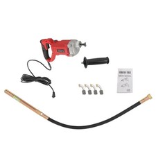 Handheld Concrete Vibrating Tool Electric Concrete Vibrator with 5 FT Shaft