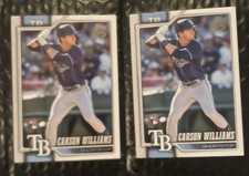 Carson Williams RC #25 2026 Topps Series 1 Rays Lot of 32 Rookie Cards