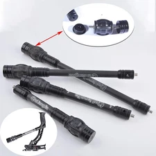 6" 8" 10" 12" Archery Bow Stabilizer Carbon Balance Bar Weight Dampener Hunt Rod