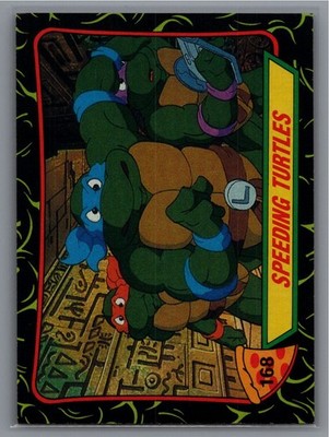1989 Topps Teenage Mutant Ninja Turtles #168 Speeding Turtles | eBay