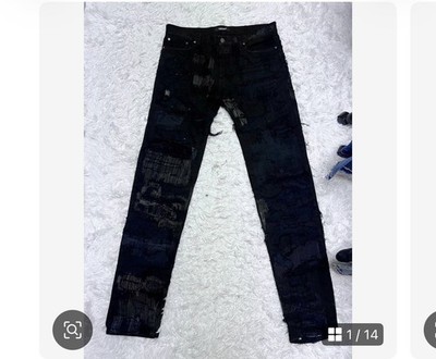 NEW undercover jun takahashi jeans 68 85 size 4 BLACK tag and receipt included