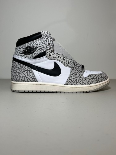 Air Jordan 1 Retro High OG White Cement Sneaker Men's Size 11 DZ5485-052 - Picture 2 of 10