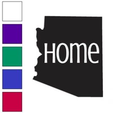 Arizona Home State, Vinyl Decal Sticker, Multiple Colors  Sizes 3805