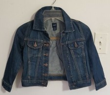 Baby Gap Soft Denim Jean Jacket Snap 4 Years 4T NWOT