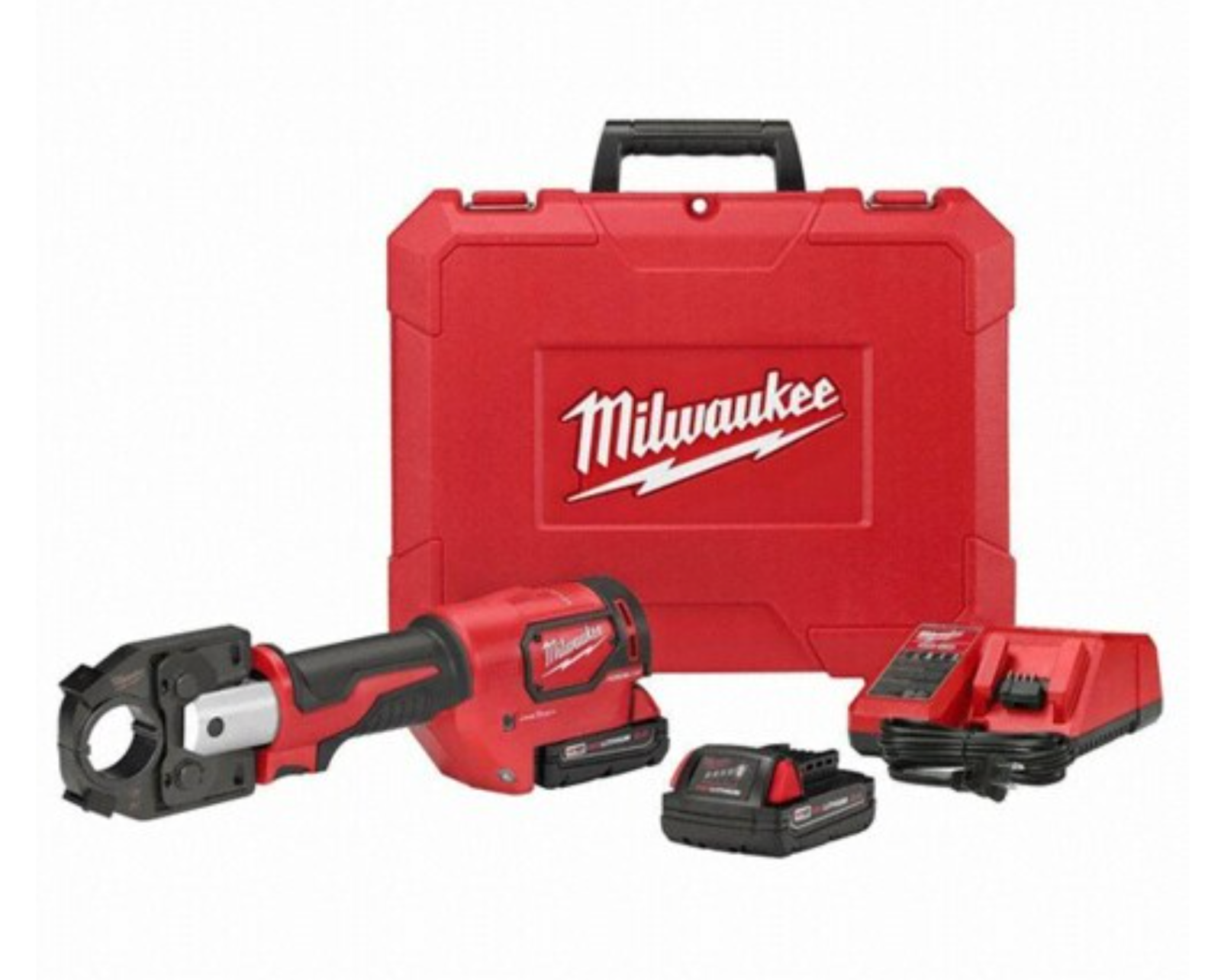 Milwaukee Press M18 HCCT-202C 2x2.0Ah 18V 53Kn 16/300㎟ Ups/Ems 