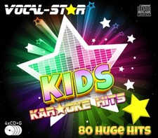 Vocal-Star Kids Children Karaoke Cd+G 80 Songs
