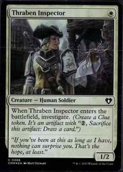 Thraben Inspector #44 Foil Shadows over Innistrad