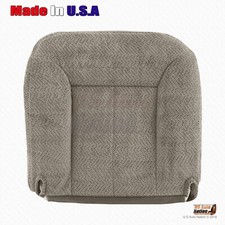 1995 1996 1997 98 1999 Gmc Sierra Driver Side Bottom Cloth Seat Cover Color Tan