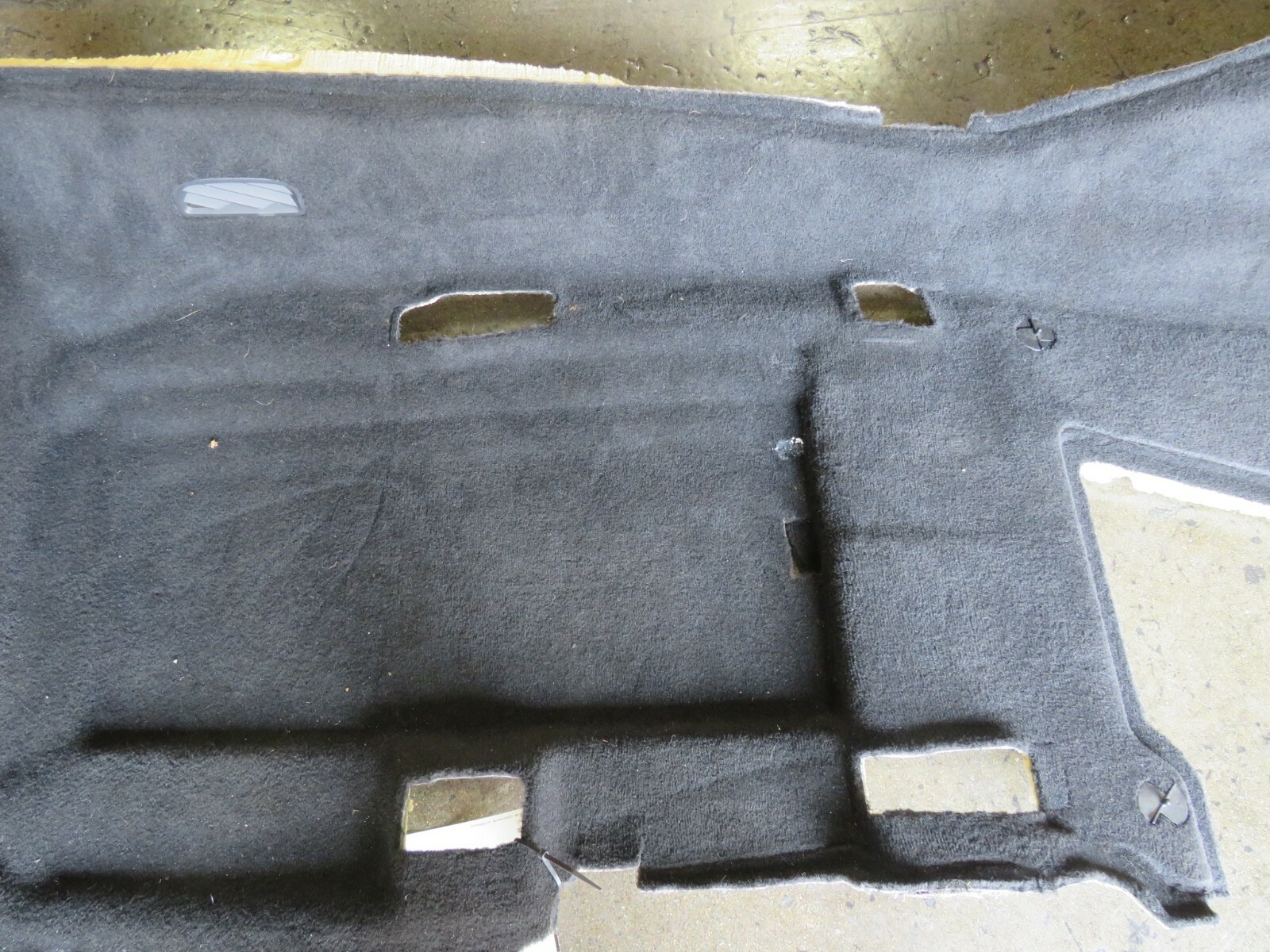 Ferrari FF, RH, Right, Floor Carpet, Black, Used, P/N 84401793