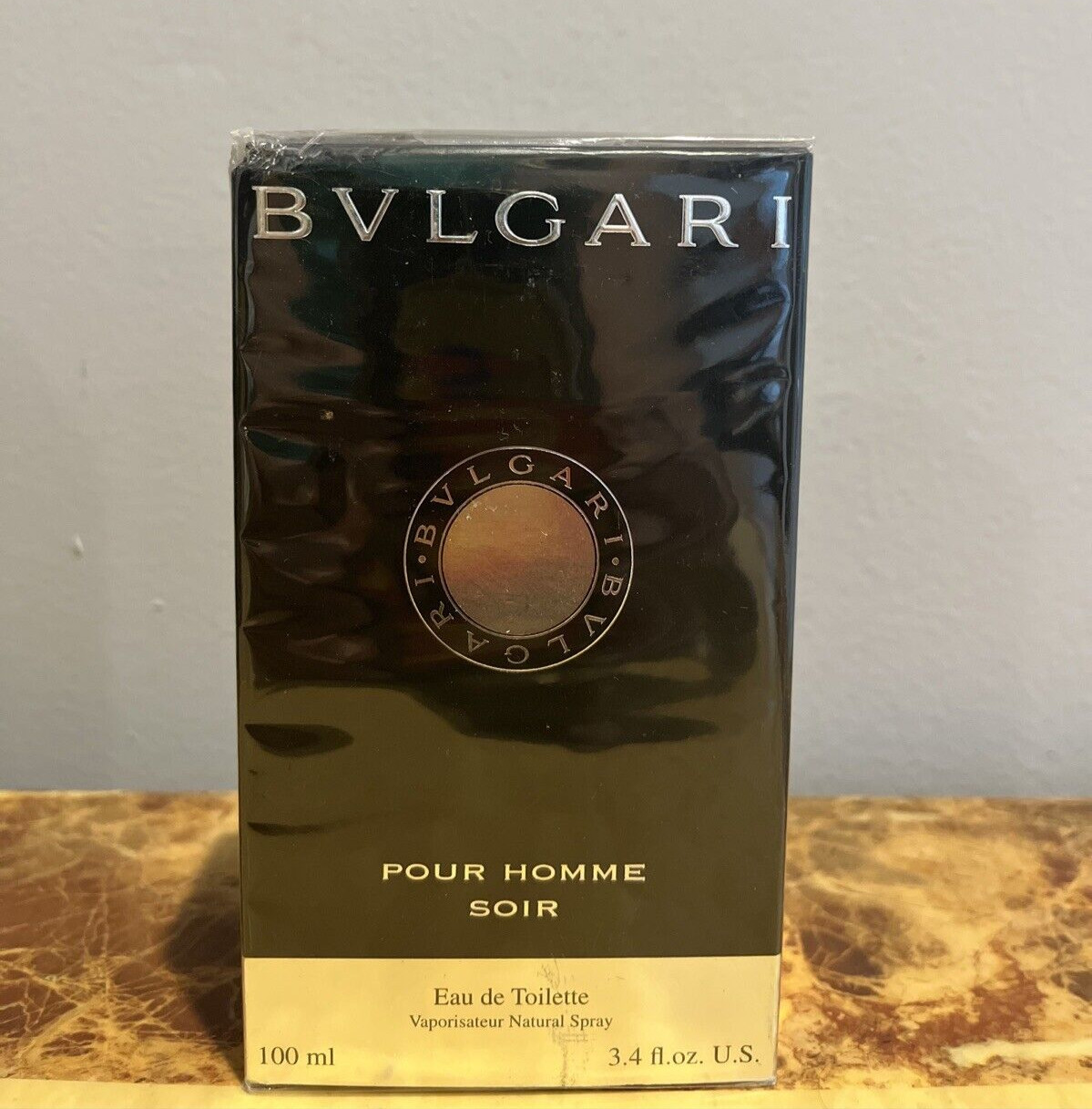 Bvlgari Pour Homme Soir by Bulgari 3.4 oz EDT Spray Men SEALED - BATCH *20I66D1