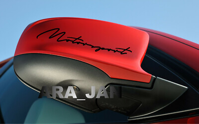 Motorsport Performance Decal – Sport Racing Emblem Sticker For Cars, Trucks, & Mirrors