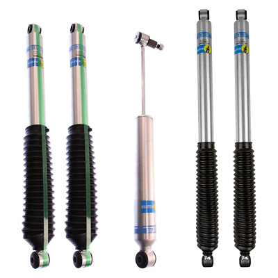 Bilstein 5100 Shocks w/ Steering Damper Modified Suspension for F-250 F-350