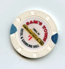 1.00 Chip from the Sams Town Casino Tunica Mississippi 