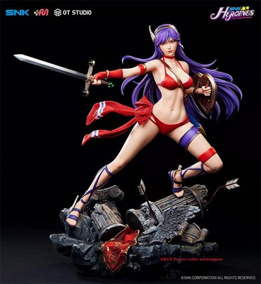 OT Studios The King of Fighters 1/4 Scale Athena Asamiya Resin Statue In Stock