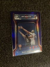 2020-21 Donruss Optic Basketball Air Defense Purple #3  Bam Adebayo Miami Heat
