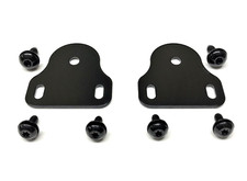 Set Of Windshield Dash Plate Brackets And Bolts Fits 87-95 Jeep Wrangler Yj New