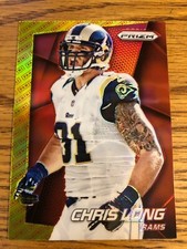 Chris Long 2014 Panini Prizm Logo Prizm Rams Card #163  *1642*
