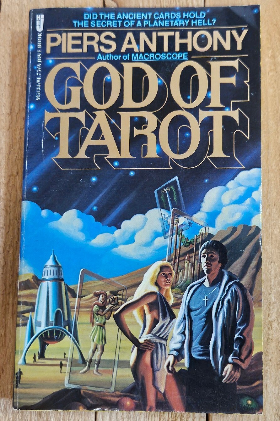 Vintage 1979 First Edition God of Tarot Paperback by Piers Anthony