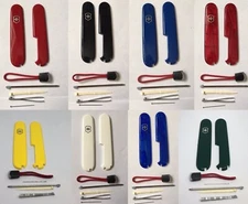 SCALES/HANDLES PLUS & 5 Accessories, with pen FOR Victorinox  KNIFE  91mm 