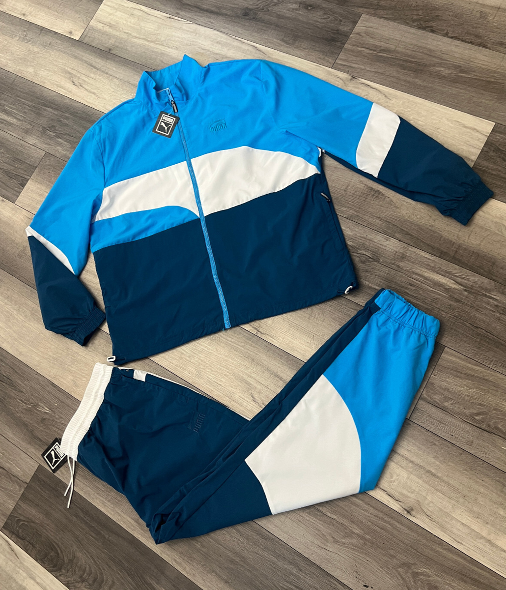 PUMA MEN'S CLYDE BASKETBALL PIECE TRACKSUIT LIGHTWEIGHT COLOR