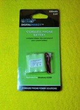 New Digital Energy 3.6V/330mAh Ni-MH Cordless Phone Battery 23-1225 