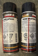 ZAD2 - Two New CaseIH 12.5 OZ Spray Cans Of Penetrating Oil For Equipment
