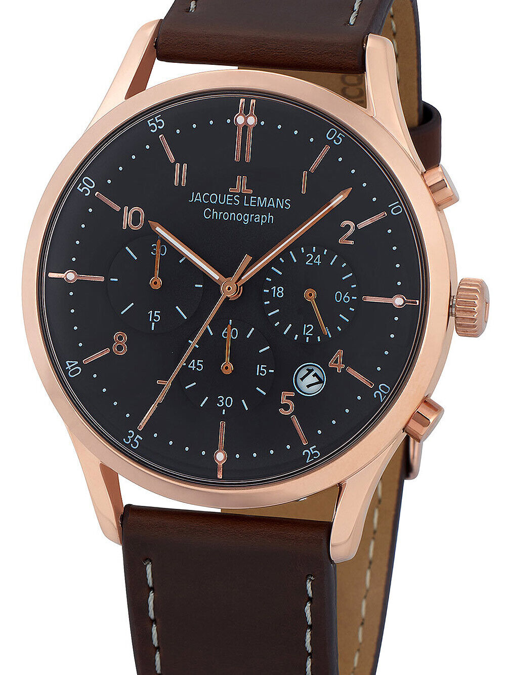 Jacques Lemans 1-2068Q Retro Classic Chronograph Mens Watch | eBay | Quarzuhren