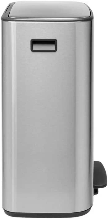 Brabantia Bo Pedal Bin Pattumiera per Raccolta differenziata, Acciaio, Inox - Immagine 4 di 4