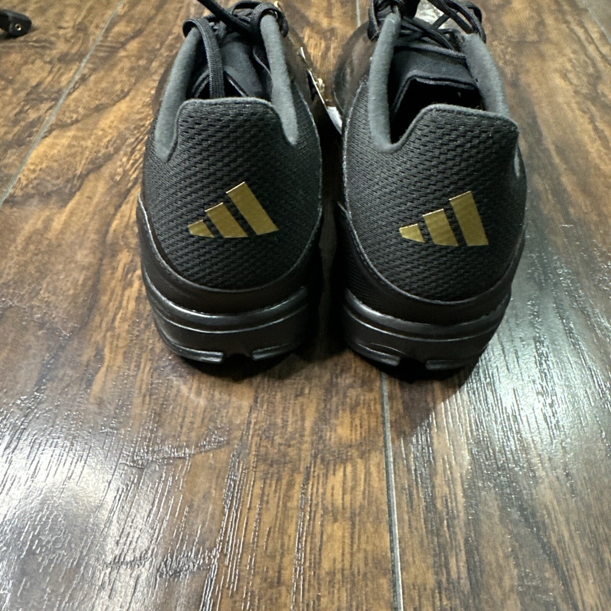 Adidas F50 League TF Soccer Shoes Mens 7.5 Womens 8.5 Black Gold IF1337 Cleats Adidas F50 League TF DARKSPARK Men main image 3