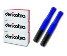 Denicotea Special Edition Combo 2 -Black  Blue- Holders  150 filters 24100